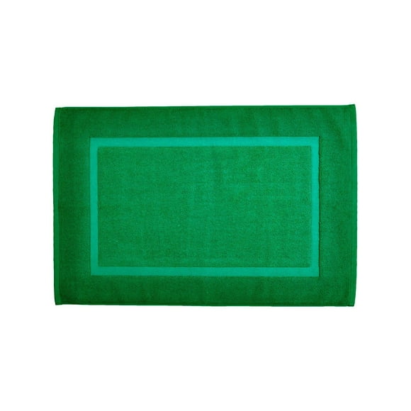 ADONIS Tapis de Bain 20 Pouces x 30 Pouces #7,00 Lb/dz Standard Éponge Pleine Grandeur 6/paquet Couleur : Vert Forêt