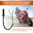 thumbnail image 5 of Motorcycle Rear Brake Stop Light Switch Spring Kit For Honda ATV Scooters Bikes, 5 of 11