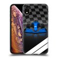 thumbnail image 1 of Head Case Designs Officially Licensed Formula 1 F1 Cars Blue Soft Gel Case Compatible with Apple iPhone XR, 1 of 7