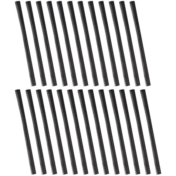 25 Pcs Craies de Cire au Charbon de Saule Craies de Cire d'Esquisse Dessin Croquis Outils de Peinture