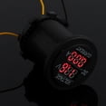 thumbnail image 4 of Ymiko Voltmeter Ammeter, DC 12-24V Car Dual LED Voltmeter Ammeter, For Motorcycle Car Battery, 4 of 8