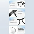 thumbnail image 3 of Gafas Inteligentes AI, Música Y Llamadas Gafas De Traducción Inteligentes Con Conteo De Pasos Para Viajes, 3 of 7