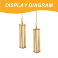 thumbnail image 5 of 1 Set of Clock Iron Chain Weight Replacement DIY Wall Clock Part Chain Weight Wall Clock Mechanism Part, 5 of 5