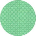 thumbnail image 1 of Ahgly Company Machine Washable Indoor Square Transitional Green Area Rugs, 3' Square, 1 of 7