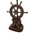 thumbnail image 5 of Zeckos Ships Wheel Nautical Boat Table Lamp with Anchor Shade Set of 2, 5 of 7