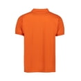 thumbnail image 2 of Playera Tipo Polo Piqué 100% algodón Manga Corta color Naranja Talla Grande NAO Playera Tipo Polo, 2 of 3