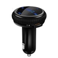 thumbnail image 2 of Transmisor Fm Bluetooth Radio De Alto Rendimiento Adaptador Fm Monitor De Voltaje Del Automóvil Compatible Con Llamadas Manos Libres Con Puerto De Carga Para Automóviles Vehículos Automáticos seitruly VI003932-00, 2 of 7