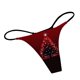 thumbnail image 2 of Gibobby Bragas Bikini Elásticas Calzoncillos sexys para mujer Confort Patrón sexy Bragas sexy Calzoncillos suaves tiro bajo Calzoncillos （Rojo， XXL), 2 of 5