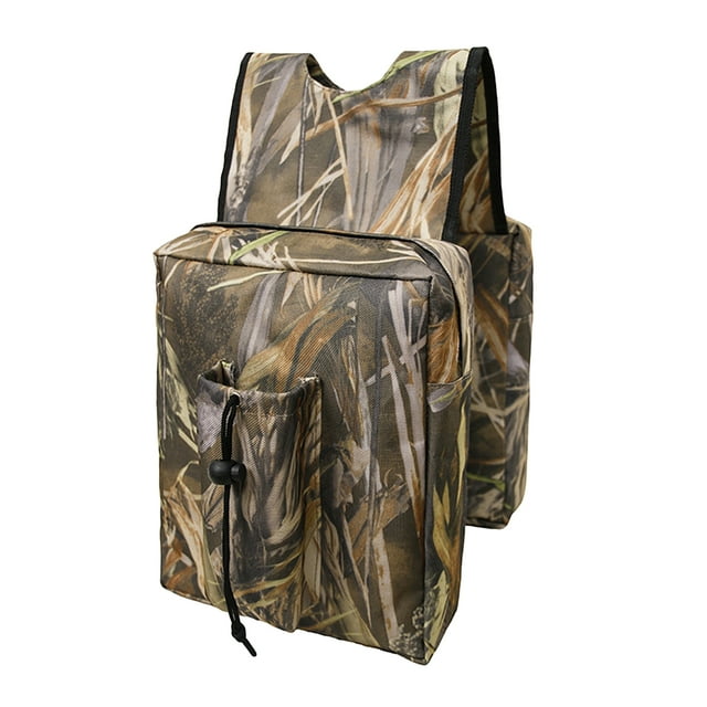 Almencla ATV UTV Tank Top Saddle Bag Motorcycle Storage Rear Pack Bag