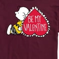 thumbnail image 3 of Peanuts - Be My Valentine - Men's Short Sleeve Graphic T-Shirt, 3 of 6