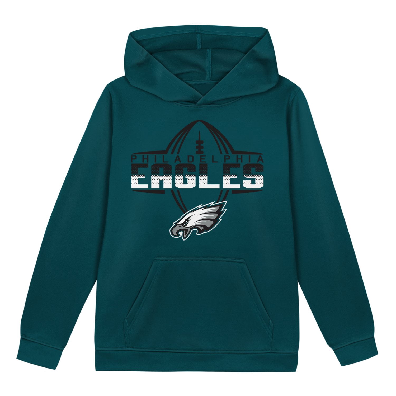 PHILADELPHIA EAGLES NFL Boys Hoodie Fleece Game Day Fan Apparel