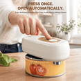 thumbnail image 4 of Moreblue One-Touch Automatic Electric Can Opener, USB-C Rechargeable Can Opener Smooth Edge, Hands-Free Countertop Electric Can Opener for Seniors, Arthritis, Weak Hands, Kitchen Gadget Gift, 4 of 9