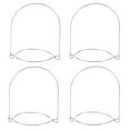ITSELFER 6 Pcs Mason Jar Handles Stainless Steel Wire Hanger Mason Jar