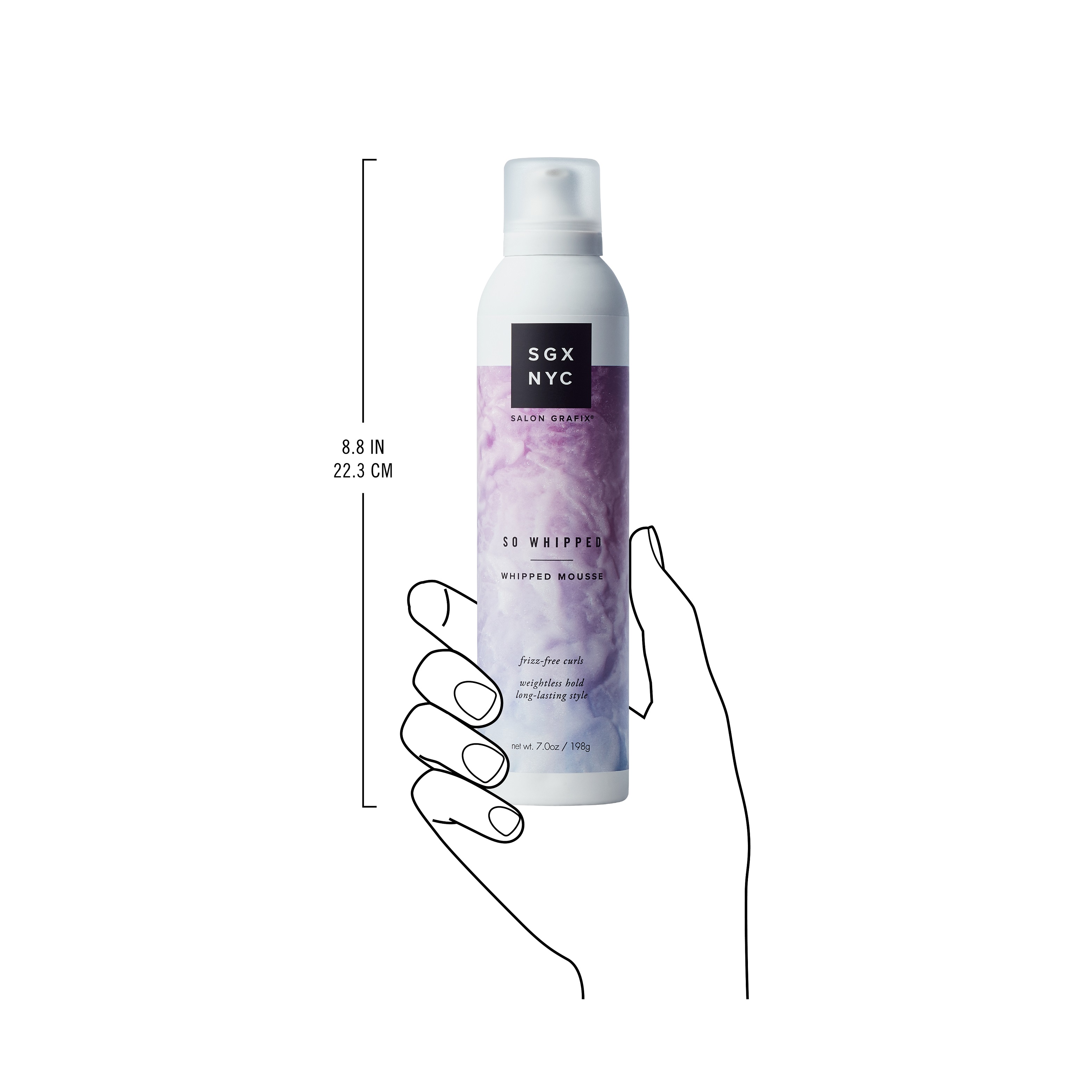 SGX NYC So Whipped Mousse For Nonstop Curls And Waves - image 3 of 6