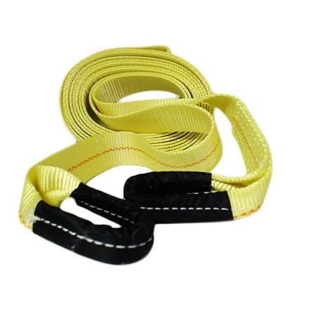 ABN Tow Strap with Loops 2” x 30’ Vehicle Recovery Rope 16000lbs Recovery