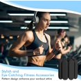 thumbnail image 2 of Wrist Ankle Weights for Women, Adjustable Ankle Weights Strength Training Silicone Bracelets Workout Wrist Ankle Weights for Men Women Yoga Running Dance Ankle Arm Leg Weights (2lb) (Black), 2 of 7