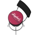 thumbnail image 5 of Hunt Skull Padded Swivel Swivel Bar Stool with Back, 5 of 6