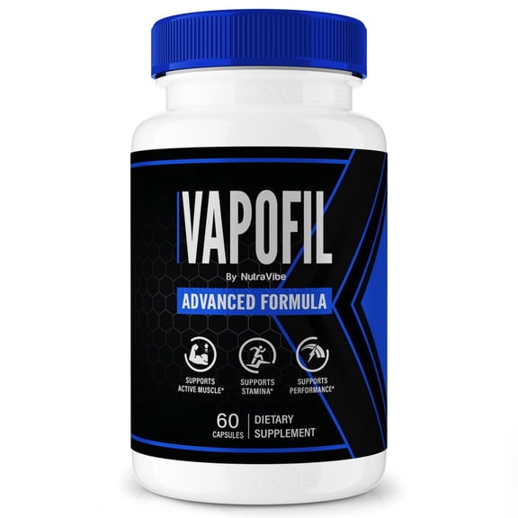 Vapofil – Original Vapofil Capsules with a Natural Daily Blend for Wellness |Clean, Gentle, Easy-to-Swallow Pills (60 Capsules)