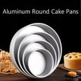 thumbnail image 4 of Non-Stick Fixed Bottom, Aluminum Round Pudding Cake Pans, Chiffon Pudding Round Bread Mould, Bakeware Cake Mold Baking Tool(8inch), 4 of 7