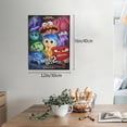 thumbnail image 2 of Lsque inside out 2 Pattern Canvas Wall Art – 30x40in Decorative Picture, Contemporary Canvas Print for Home & Office（Vertical）, 2 of 8