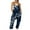 Dark Blue, variant on Women's Casual Loose Baggy Pocket Jumpsuit Fashion Playsuit Trousers Overalls Sling Jumpsuit