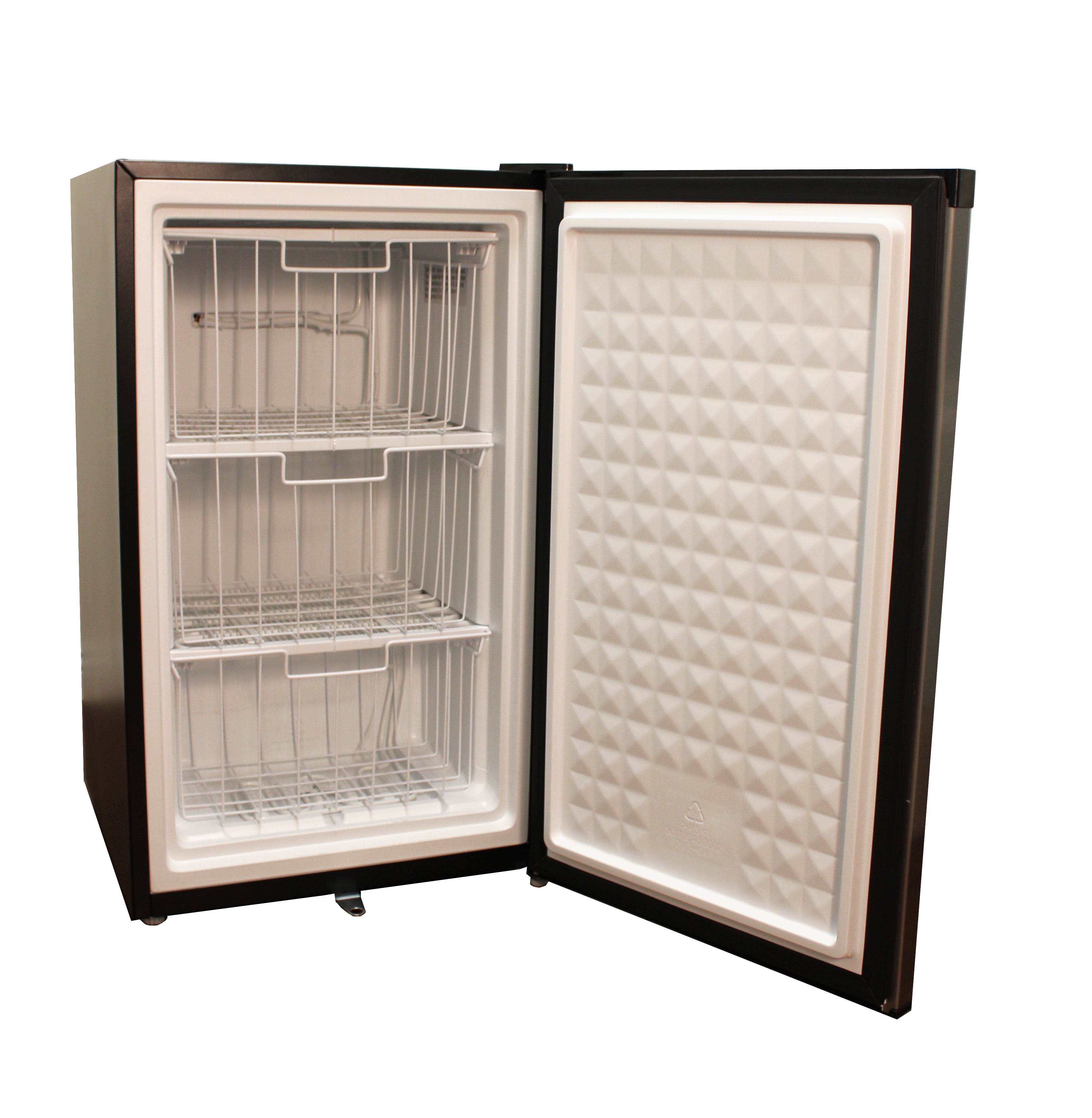 Sunpentown 3.0 Cu ft Upright Freezer with Energy Star, Stainless Steel