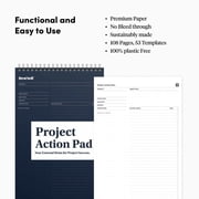 BestSelf Co. Project Action Pad - Project Planner Notebook