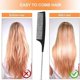 thumbnail image 3 of Comb, 3 pcs hair comb, fine hair comb, tail comb, carbon fiber comb, anti-static tail comb, salon hair comb, 3 of 5