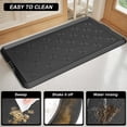 thumbnail image 4 of Bandeja para botas Azadx, caucho natural resistente, 40 x 100 cm, 4 of 8