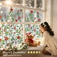 thumbnail image 2 of Lámina protectora para ventanas Windimiley 3D con estampado de rosas y flores, 43 x 100 cm, 2 of 9