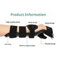 thumbnail image 4 of Stroke Resting Hand Splint, Night Immobilizer Wrist & Finger Brace for Flexion Contractures, 5-Finger Stabilizer Wrap for Muscle Atrophy, Arthritis & Carpal Tunnel Support, 4 of 4
