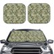 thumbnail image 2 of Balery Tropical Plants Green Parasol para parabrisas de coche de 2 piezas | Parasol plegable para parabrisas delantero de coche para la mayoría de sedanes-Medium, 2 of 6