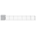 thumbnail image 4 of vidaXL Dog House with Roof Anthracite 46.1"x400.4"x48.4" Galvanized Steel, 4 of 8