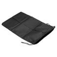 thumbnail image 3 of Unique Bargains 16.5' Height Clothes Storage Double Drawstring Bag for Camping, Black, 3 of 5