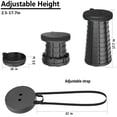 thumbnail image 4 of Taburete Plegable Portátil PLOGGING, Ajustable 6-45 cm, 200 kg, 4 of 6