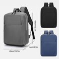 thumbnail image 3 of ¡Oferta especial! Mochila sencilla de gran capacidad para uso diario, ocio, negocios, portátil, mochila de alta calidad, multiusos, liquidación de herramientas, color negro., 3 of 8