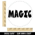 thumbnail image 2 of Magic Fun Text Self-Inking Rubber Stamp Ink Stamper - Black Ink - Large 1-1/2 Inch, 2 of 7