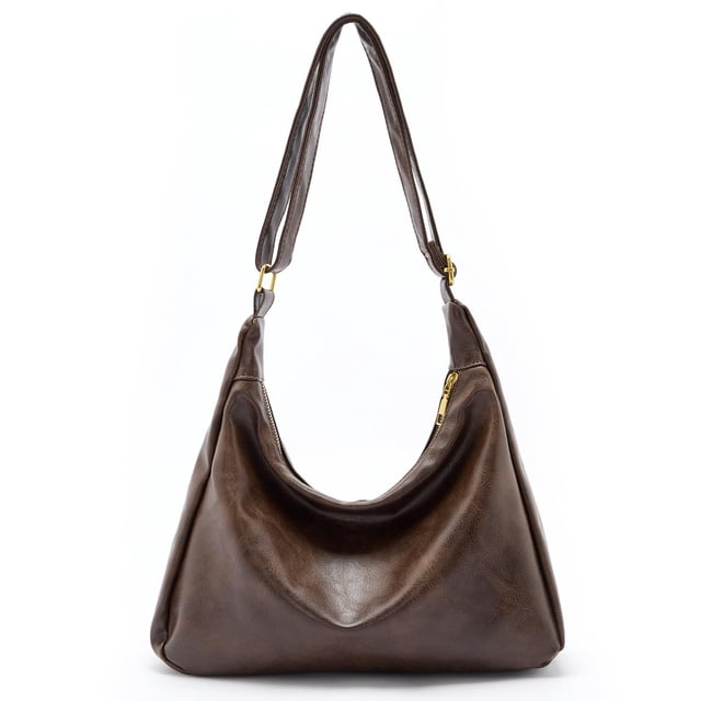 Bolso Hobo Celestina Celestina, ultrasuave, plegable, de piel vegana