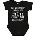 thumbnail image 3 of Inktastic Chess Player Childs Game Boys or Girls Baby Bodysuit, 3 of 5