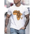 thumbnail image 1 of Men's Fashionable Round-Neck T-Shirt with Fun English Print - Casual, Breathable Polyester, Machine Washable - Perfect for Spring & Summer Tees For Adult, Men, Women, Teen, Teenager, Adolescent, You, 1 of 7