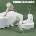 thumbnail image 4 of Handheld Electric Chopper Mini Mixer For Drinks Kitchenaid Hand Blender  Pink, 4 of 8