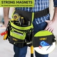 thumbnail image 3 of Cinturón de herramientas LEFOR·Z, bolsa magnética para herramientas, 14 bolsillos, para hombre, 3 of 8