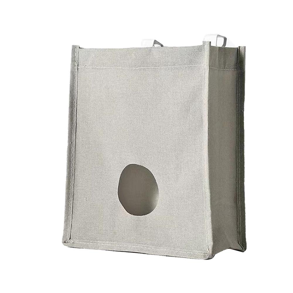 Ksruee Grocery Bag Holder Wall Mount Bag Holder for Grocery Bags