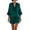#0044-Green, variant on Pounoo Women's 2 Piece Outfits Sets Beach Resort Style Lightweight Breathable V Neck Floral Embroidered Top And Drawstring Shorts Gift