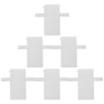 thumbnail image 4 of SHISUYAN 6pcs Bag DIY Plastic Sheets Embroidery Knitting Bag Handbag Grid Plates, 4 of 9