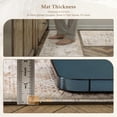 thumbnail image 6 of BERTHMEER Kitchen Rugs for Floor 2 Piece, 17.3"x30"+17.3"x47" Anti Fatigue Waterproof Beige and Gray Kitchen Mats, Non Slip Comfort Standing Mat Rug for Home, Sink, Laundry, Beige and Gray, 6 of 10