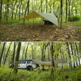 thumbnail image 6 of GEERTOP Large Car Awning Tarp for Camping Backpacking Tarp SUV Tailgate Truck Canopy Sun Shade Waterproof Outdoor Rear Vehicle Awning Shelter for Van, MPV, Campers, 6 of 7