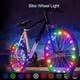 thumbnail image 4 of Luces De Rueda De Bicicleta Luz De Neumático De Bicicleta Tira De Luz De Bicicleta Luces De Rueda De Bicicleta LED Control Remoto Luz De Neumático De Bicicleta Colorida Tira De ANGGREK Otros, 4 of 8