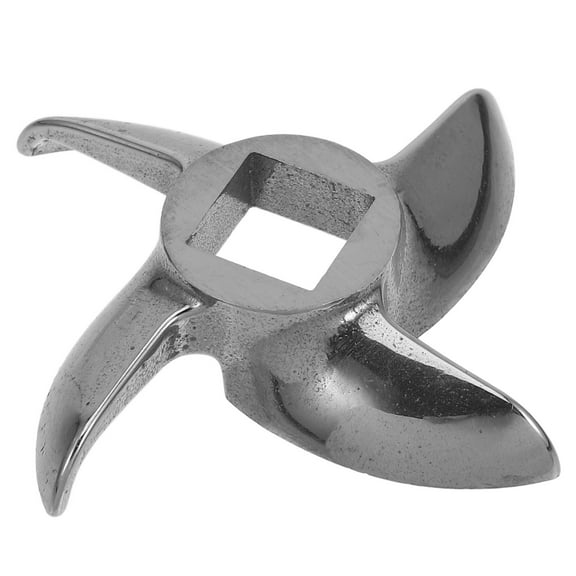 Greenadscape 1Set Meat Grinder Blade for Home Use 0.47 Inch Square Hole Stainless Steel Shape