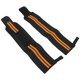 thumbnail image 4 of Muñequeras para levantamiento de pesas, gimnasio profesional, Fitness, entrenamiento, soporte para muñeca, color naranja, 4 of 5